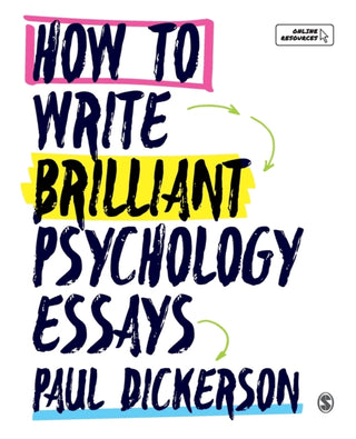 Cover image for 9781526497307 - How to Write Brilliant Psychology Essays