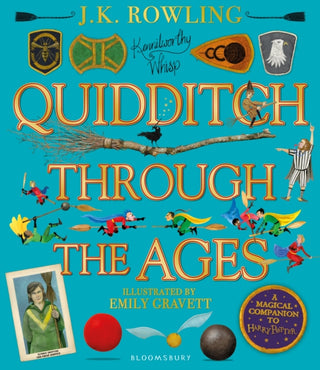 Cover image for 9781526608123 - Quidditch Through the Ages - Illustrated Edition
