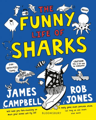 Cover image for 9781526615497 - The Funny Life of Sharks