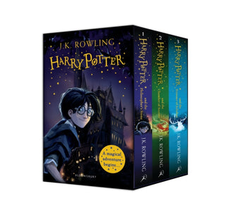 Cover image for 9781526620293 - Harry Potter 1–3 Box Set: A Magical Adventure Begins