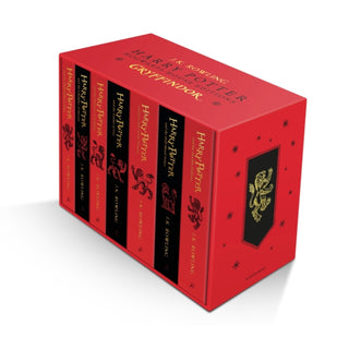 Cover image for 9781526624512 - Harry Potter Gryffindor Hogwarts House Editions Paperback Box Set