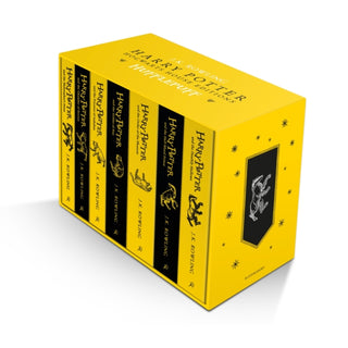 Cover image for 9781526624550 - Harry Potter Hufflepuff House Editions Paperback Box Set