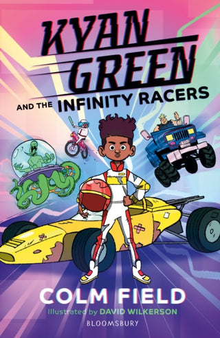 Cover image for 9781526641748 - Kyan Green and the Infinity Racers