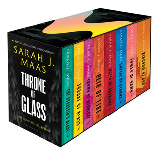 Supplemental image for 9781526650535 - Throne of Glass Box Set (Paperback)
