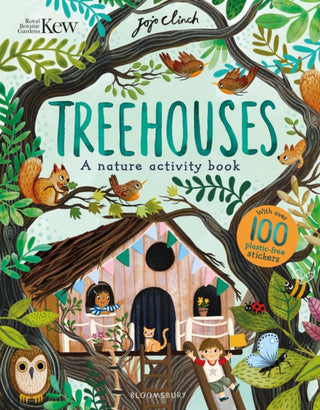 Cover image for 9781526662248 - KEW Treehouses Sticker Activity Book