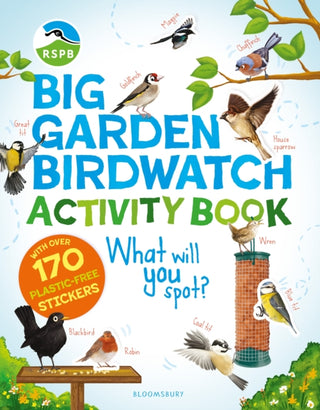 Cover image for 9781526662590 - RSPB Big Garden Birdwatch Activity Book