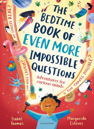 Cover image for 9781526669599 - The Bedtime Book of EVEN MORE Impossible Questions