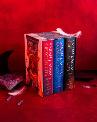 Supplemental image for 9781526670922 - Crescent City Hardcover Box Set