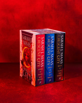Supplemental image for 9781526670922 - Crescent City Hardcover Box Set