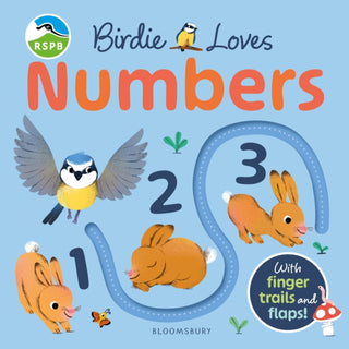 Cover image for 9781526671226 - RSPB Birdie Loves Numbers