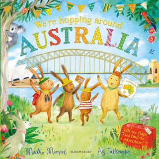 Cover image for 9781526675675 - We're Hopping Around Australia