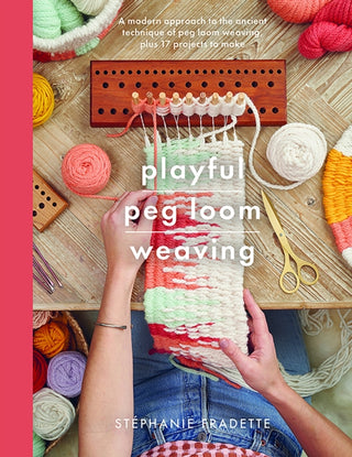 Cover image for 9781526793058 - Playful Peg Loom Weaving