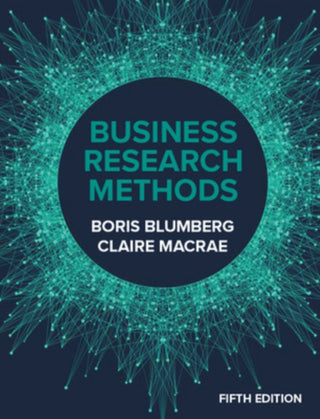 Cover image for 9781526849755 - Business Research Methods 5e