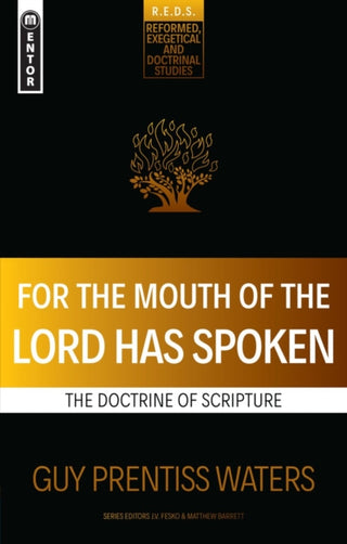 Cover image for 9781527106079 - For the Mouth of the Lord Has Spoken