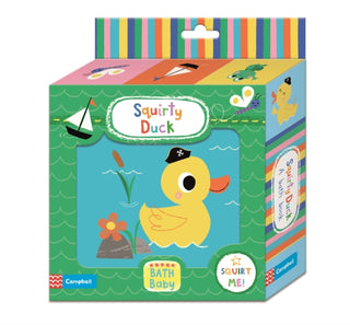 Supplemental image for 9781529003765 - Squirty Duck Bath Book