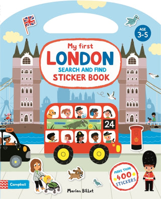 Cover image for 9781529025446 - My First Search and Find London Sticker Book