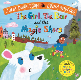 Cover image for 9781529027761 - The Girl, the Bear and the Magic Shoes