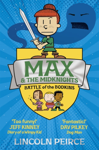 Cover image for 9781529029284 - Max and the Midknights: Battle of the Bodkins