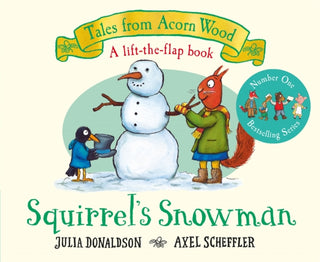 Cover image for 9781529034370 - Squirrel's Snowman