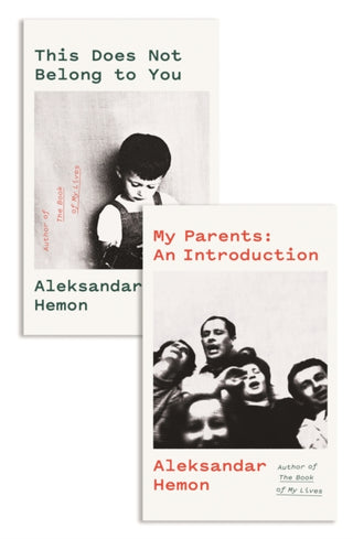 Cover image for 9781529038460 - My Parents: An Introduction / This Does Not Belong to You