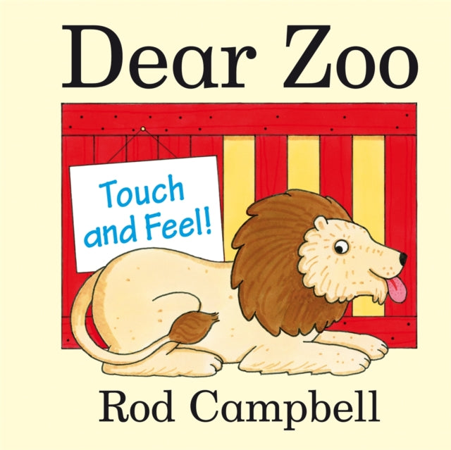 Cover image for 9781529051803 - Dear Zoo Touch and Feel Book