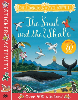 Cover image for 9781529054293 - The Snail and the Whale Sticker Book