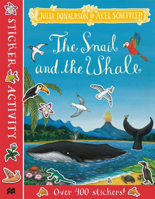 Cover image for 9781529054293 - The Snail and the Whale Sticker Book