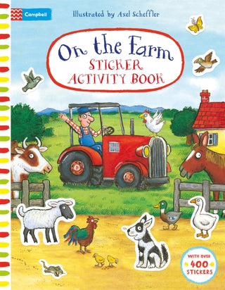 Cover image for 9781529056938 - On The Farm Sticker Activity Book