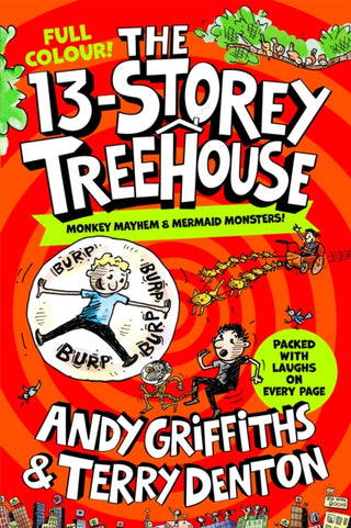 Cover image for 9781529074147 - The 13-Storey Treehouse: Colour Edition