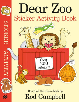 Cover image for 9781529074680 - Dear Zoo Sticker Activity Book