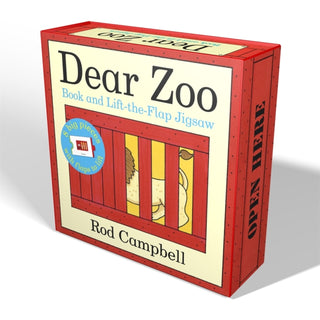Cover image for 9781529074710 - Dear Zoo Book and Lift-the-Flap Jigsaw Puzzle