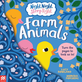 Cover image for 9781529075083 - Night Night Sleep Tight: Farm Animals