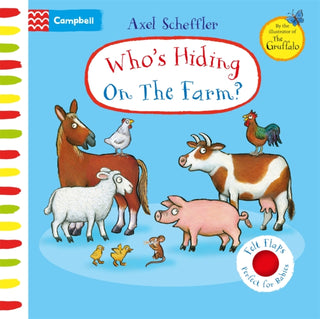 Cover image for 9781529084702 - Who's Hiding On The Farm?