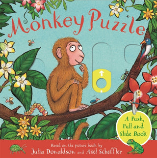 Cover image for 9781529096156 - Monkey Puzzle: A Push, Pull and Slide Book