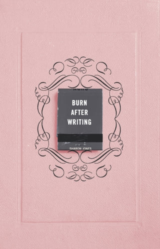 Cover image for 9781529148398 - Burn After Writing