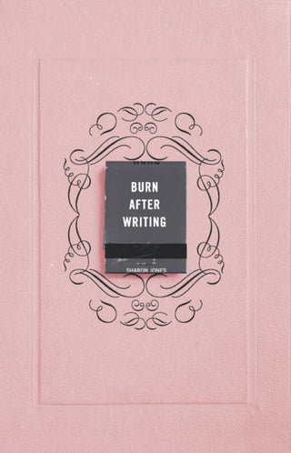 Cover image for 9781529148398 - Burn After Writing