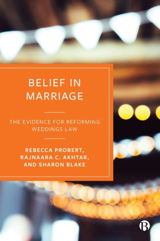 Cover image for 9781529230475 - Belief in Marriage