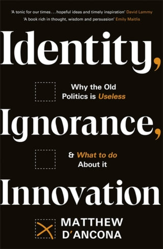 Cover image for 9781529303988 - Identity, Ignorance, Innovation