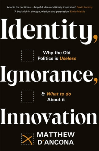 Cover image for 9781529303995 - Identity, Ignorance, Innovation