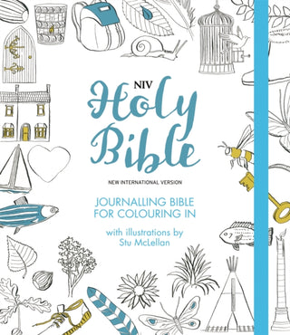 Cover image for 9781529360141 - NIV Journalling Bible for Colouring In