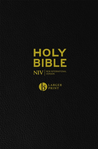 Supplemental image for 9781529391336 - NIV Larger Print Black Leather Bible