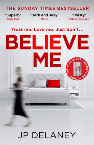 Cover image for 9781529426380 - Believe Me