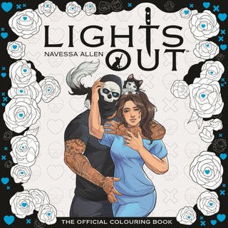 Cover image for 9781529453508 - Lights Out: The Official Colouring Book