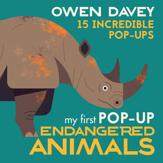 Cover image for 9781529500677 - My First Pop-Up Endangered Animals