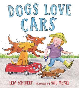 Cover image for 9781529502466 - Dogs Love Cars