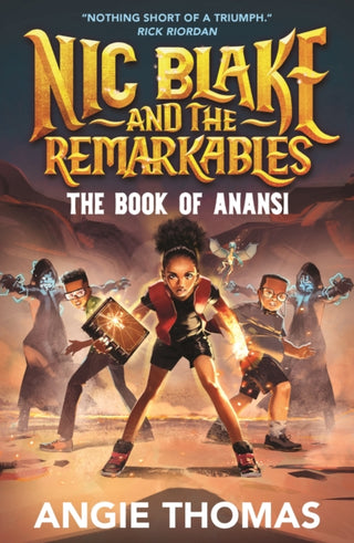 Cover image for 9781529506556 - Nic Blake and the Remarkables: The Book of Anansi