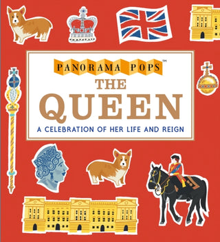Cover image for 9781529507300 - The Queen: Panorama Pops