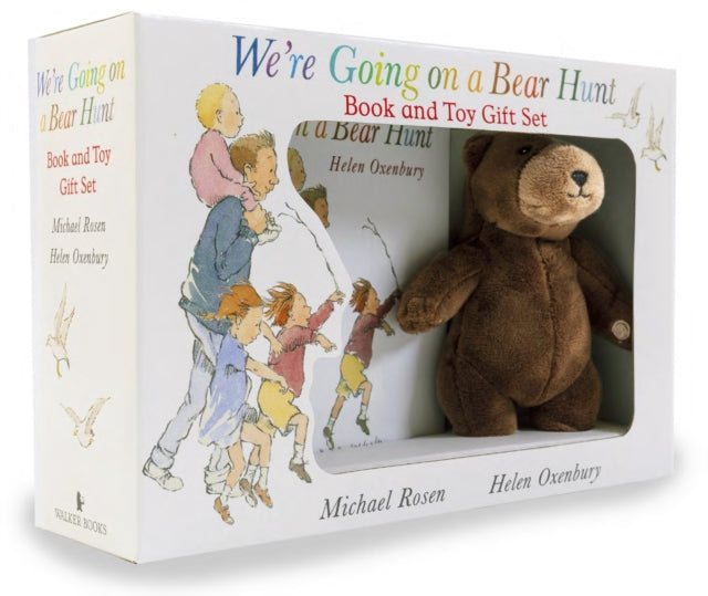 Cover image for 9781529507768 - We're Going on a Bear Hunt Book and Toy Gift Set