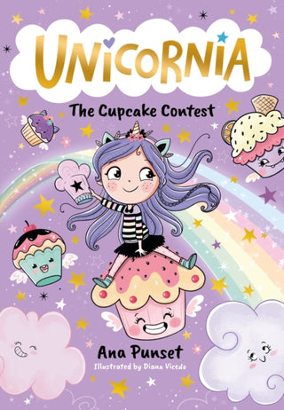 Cover image for 9781529520019 - Unicornia: The Cupcake Contest