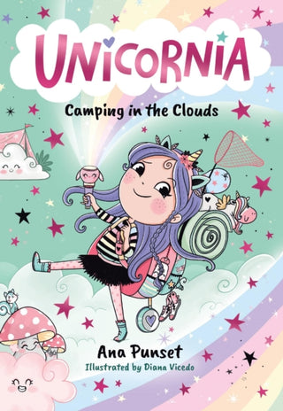 Cover image for 9781529531404 - Unicornia: Camping in the Clouds
